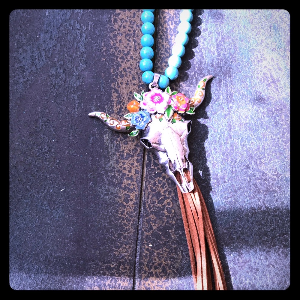 Brand new with tags - steer necklace